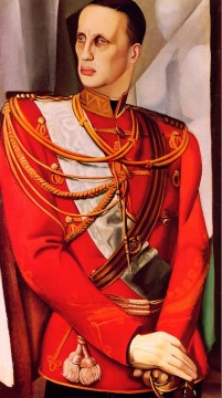 タマラ・デ・レンピッカ Painting - サイ大公ガブリエル・コスタンティノヴィッチの肖像画 1927年 現代タマラ・デ・レンピッカ